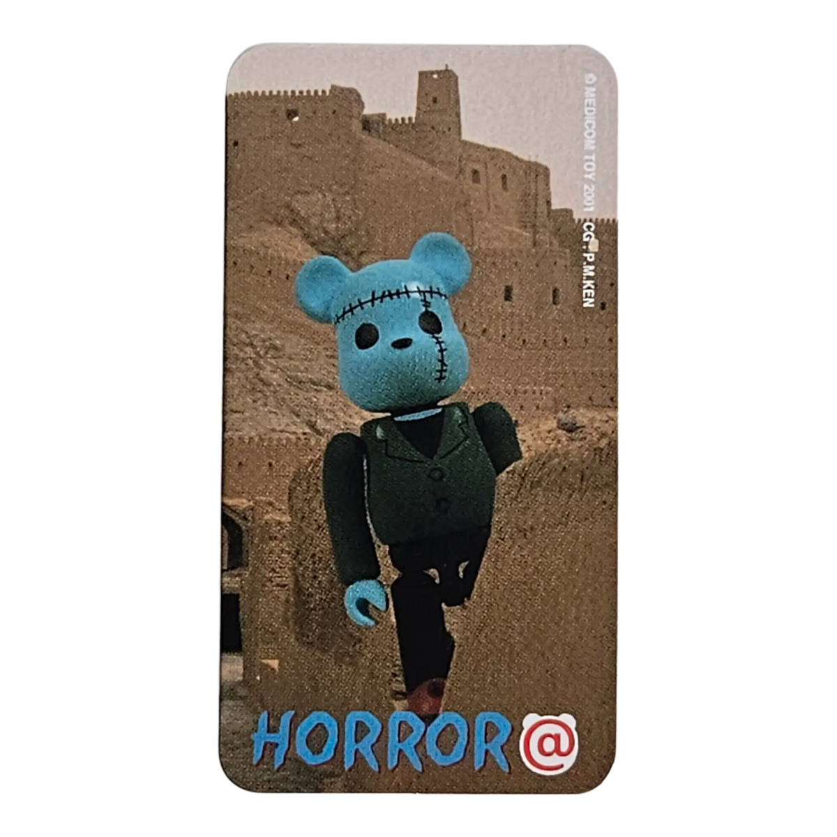Bearbrick Series 2 Horror "Frankenstein" 100% Begleitkarte