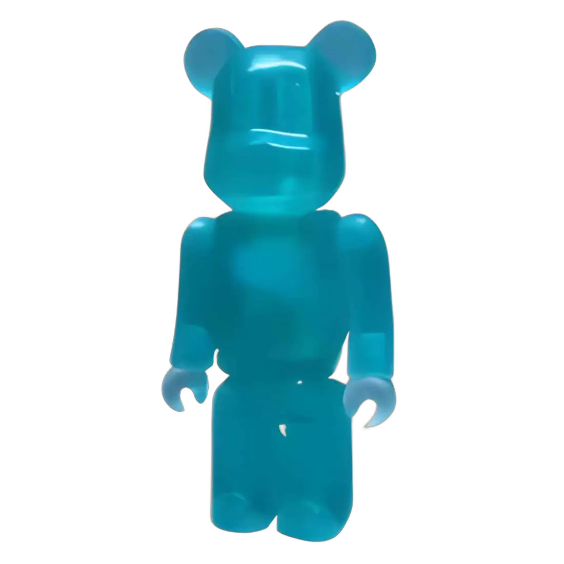 Bearbrick Series 2 Jellybean "Clear Green" 100% Herstellerbild