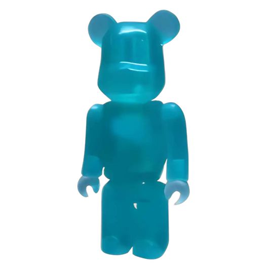 Bearbrick Series 2 Jellybean "Clear Green" 100% Herstellerbild