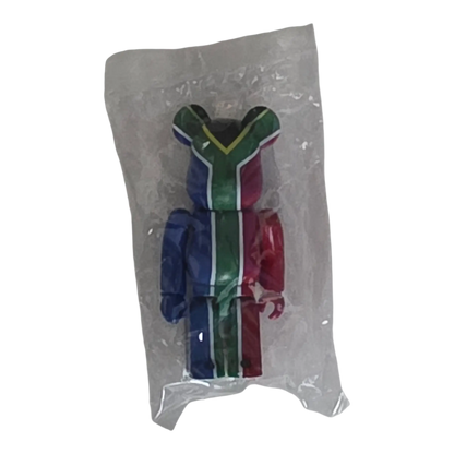 Bearbrick Series 20 Flag "South Africa" 100% in Folie