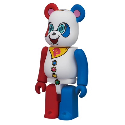 Bearbrick Series 22 Animal "Pirameki Panda" [Yoshimoto Kogyo] 100% Herstellerbild