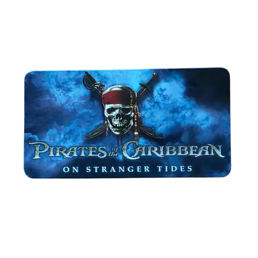 Bearbrick Series 22 Horror "Jack Sparrow" [Pirates of the Caribbean: On Stranger Tides] 100% Begleitkarte