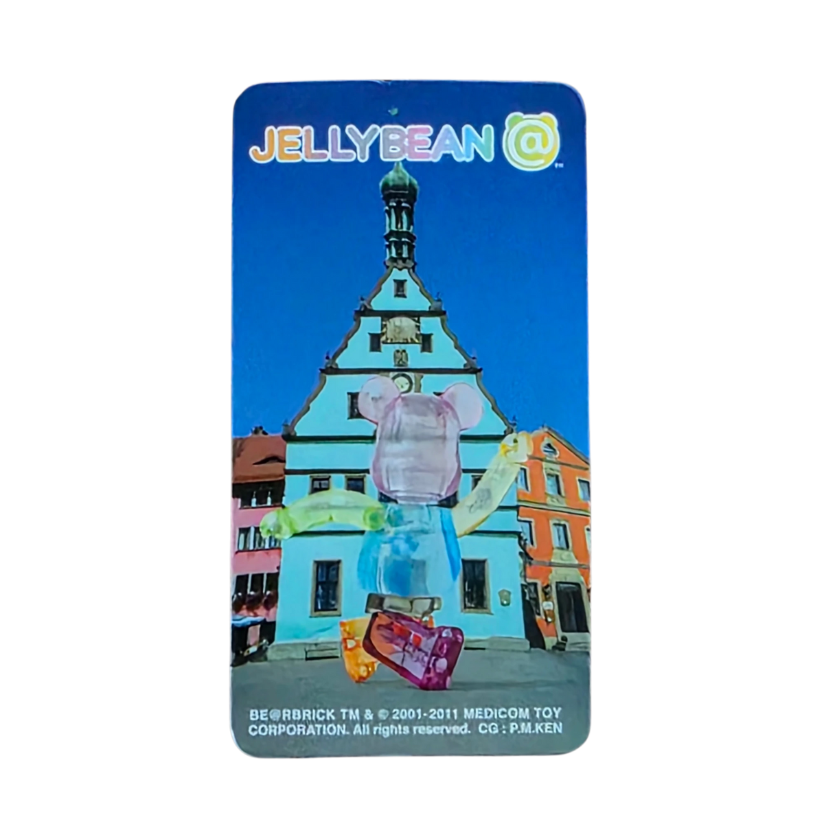 Bearbrick Series 22 Jellybean "Pastels" 100% Begleitkarte