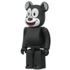 Bearbrick Series 24 Animal "Felix the Cat" 100% Herstellerbild