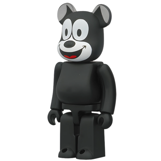 Bearbrick Series 24 Animal "Felix the Cat" 100% Herstellerbild