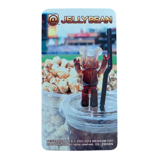 Bearbrick Series 24 Jellybean "Cola Soda" 100% Begleitkarte
