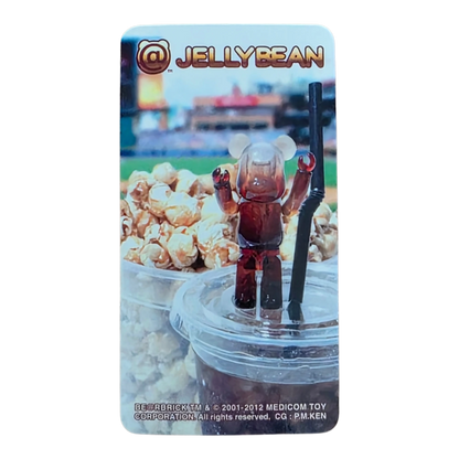 Bearbrick Series 24 Jellybean "Cola Soda" 100% Begleitkarte