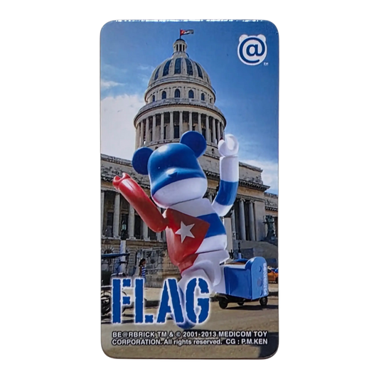 Bearbrick Series 26 Flag "Cuba" 100% Begleitkarte