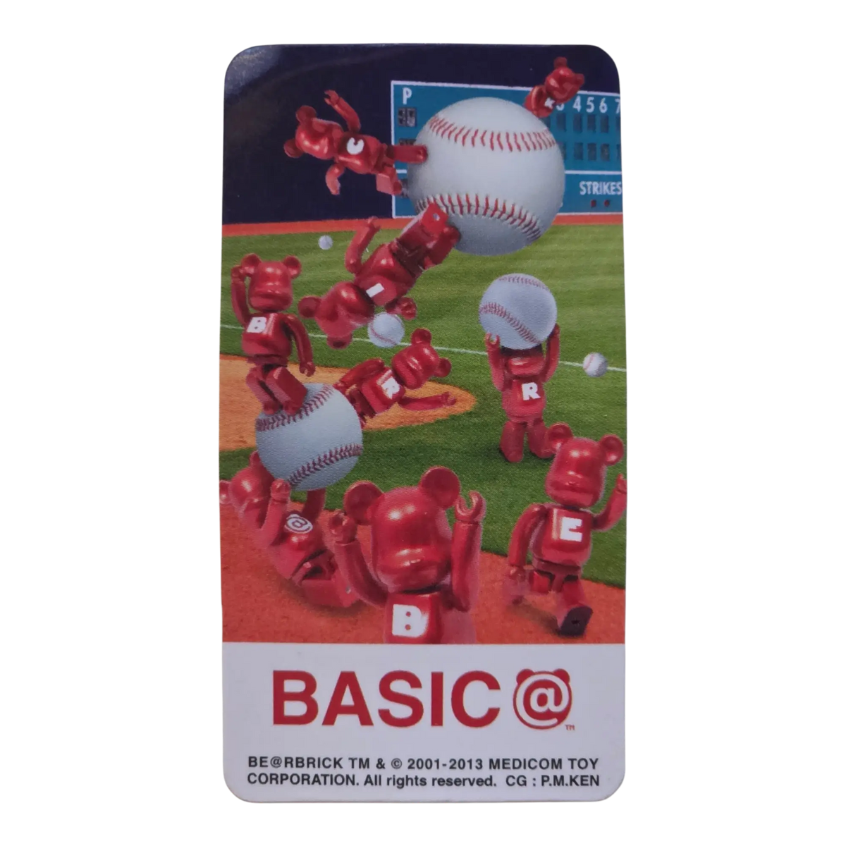 Bearbrick Series 27 Basic Letter 100% Begleitkarte