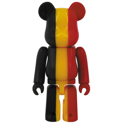 Bearbrick Series 27 Flag "Belgium" 100% Herstellerbild