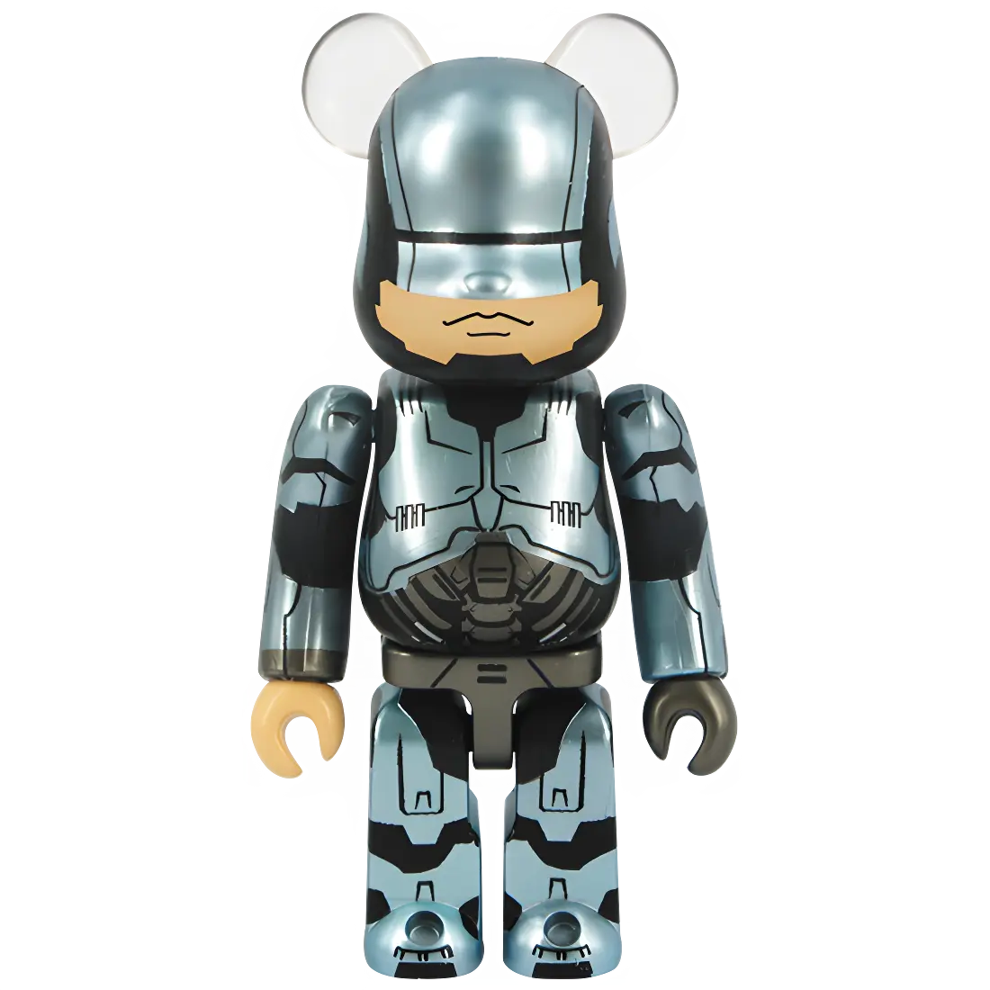 Bearbrick Series 27 SF "Robocop 1.0 Armor" 100% Herstellerbild