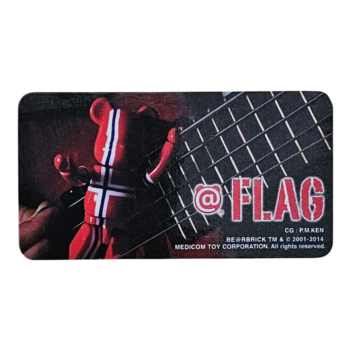 Bearbrick Series 29 Flag "Norway" 100% Begleitkarte