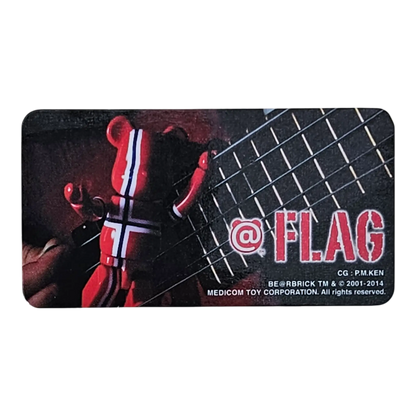 Bearbrick Series 29 Flag "Norway" 100% Begleitkarte