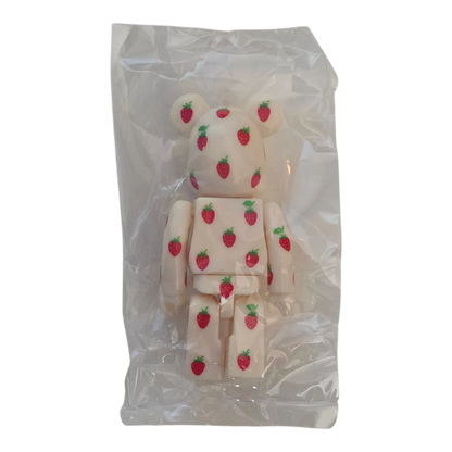 Bearbrick Series 29 Pattern "Strawberry" 100% in Folie Rückseite