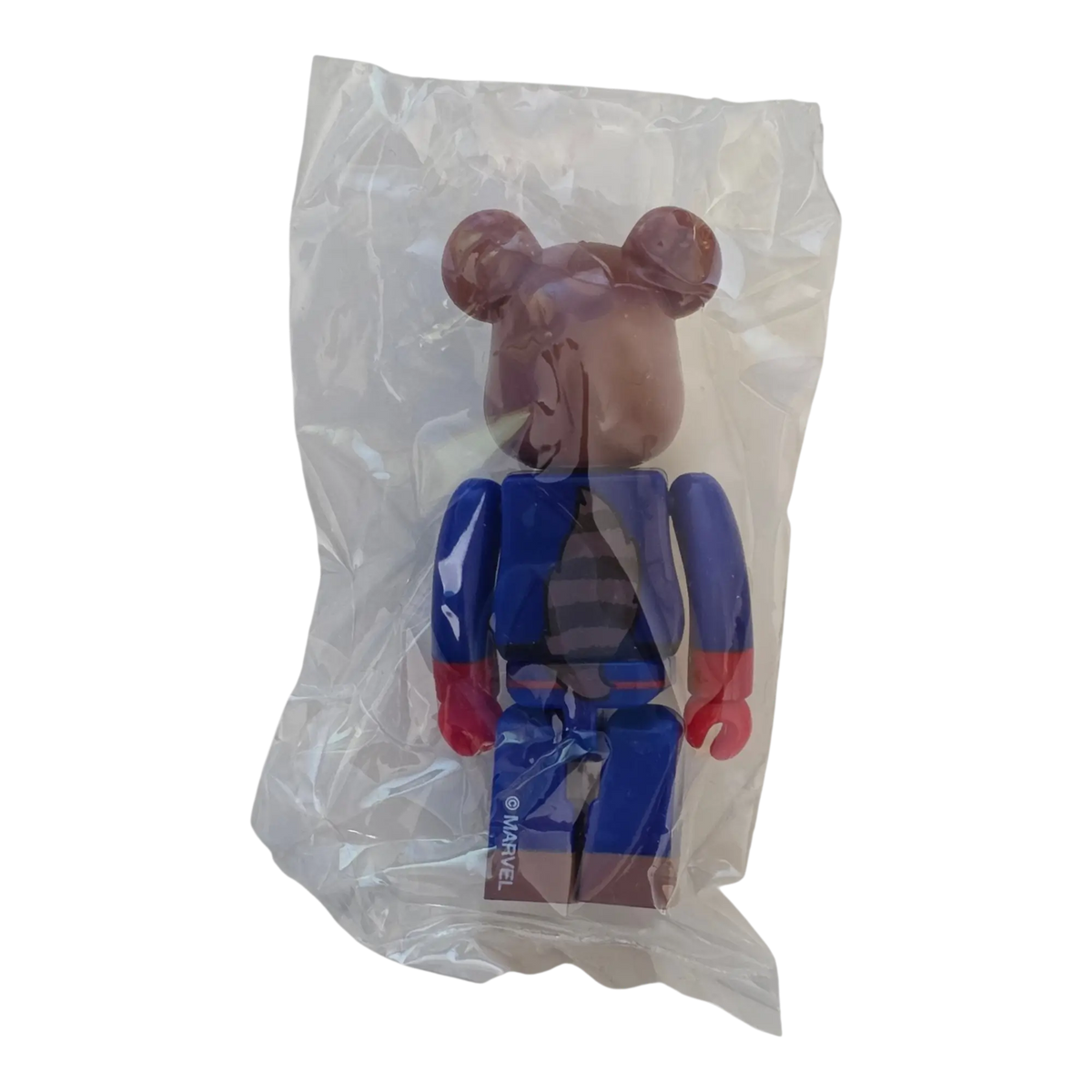 Bearbrick Series 29 "Rocket Raccoon" [MARVEL] 100% SECRET in Folie Rückseite