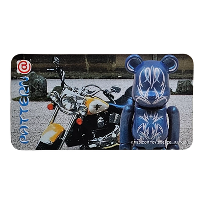 Bearbrick Series 3 Pattern "Tattoo" 100% Begleitkarte