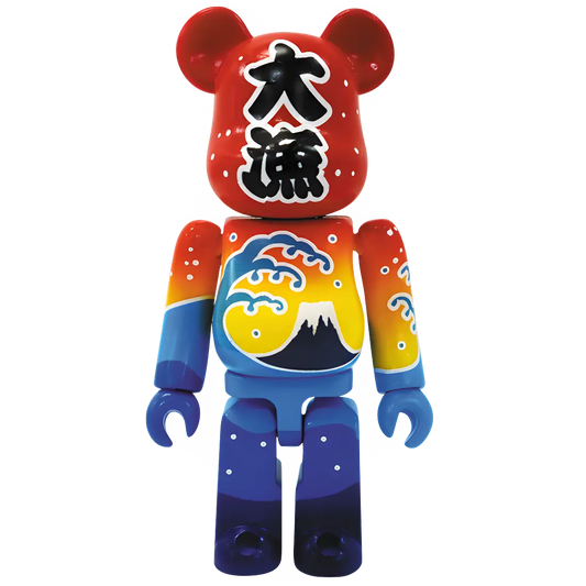 Bearbrick Series 30 Flag "Japanese Fishermen" 100% Herstellerbild