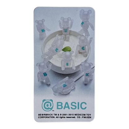 Bearbrick Series 31 Basic Letter 100% Begleitkarte