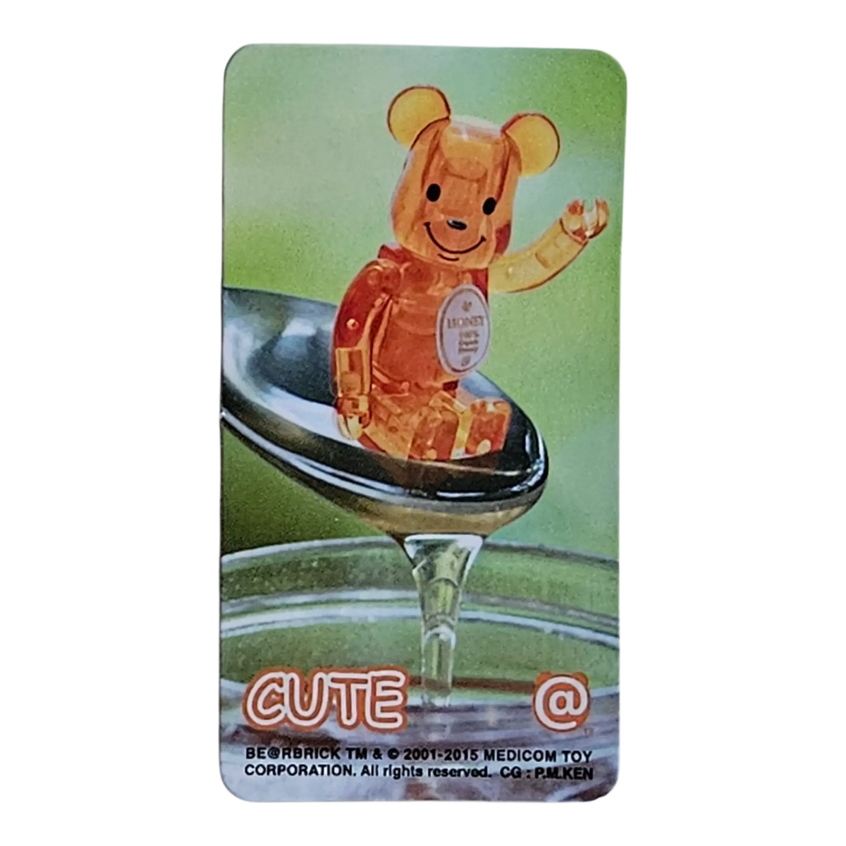 Bearbrick Series 31 Cute "Honey" 100% Begleitkarte