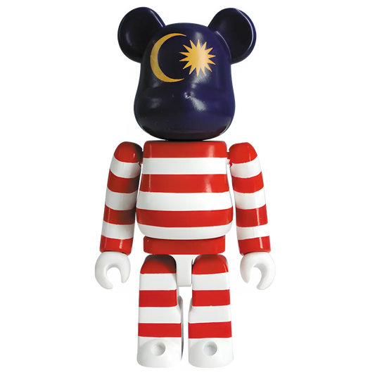 BE@RBRICK Series 31 Flag "Malaysia" (100%)
