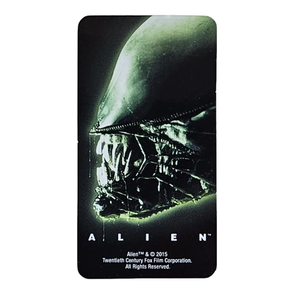 Bearbrick Series 31 Horror "Alien" 100% Begleitkarte