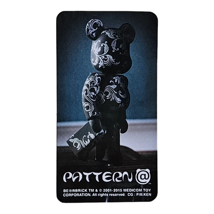 BE@RBRICK Series 31 Pattern "Chrome Floral" (100%)
