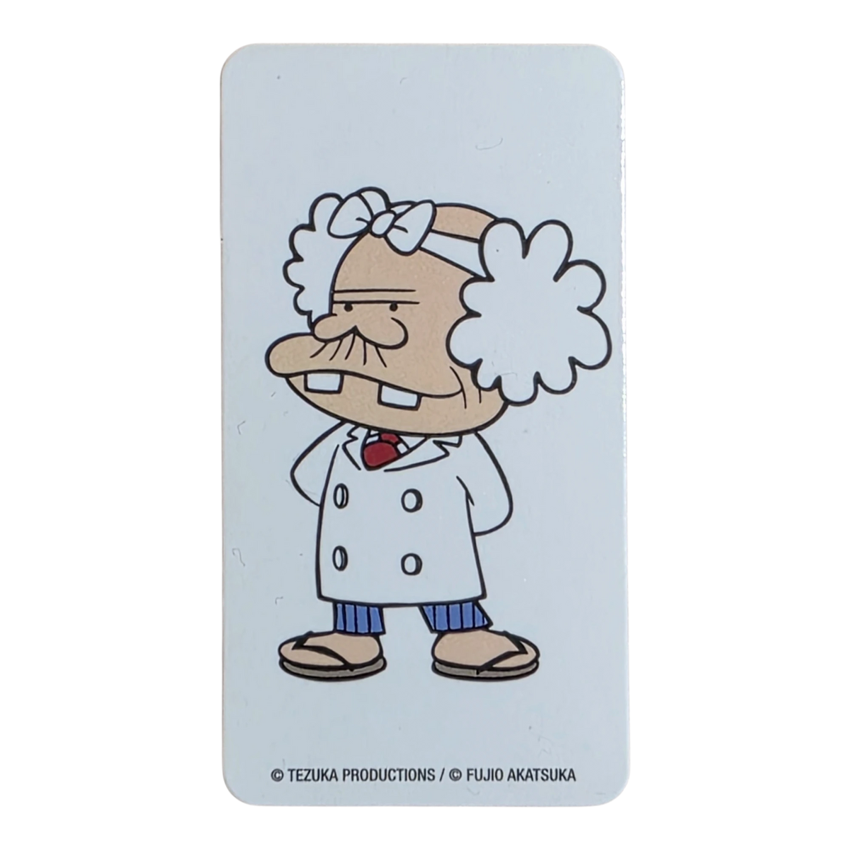 Bearbrick Series 32 Artist "Professor Ochanomizu" [Fujio Akatsuka] 100% Begleitkarte