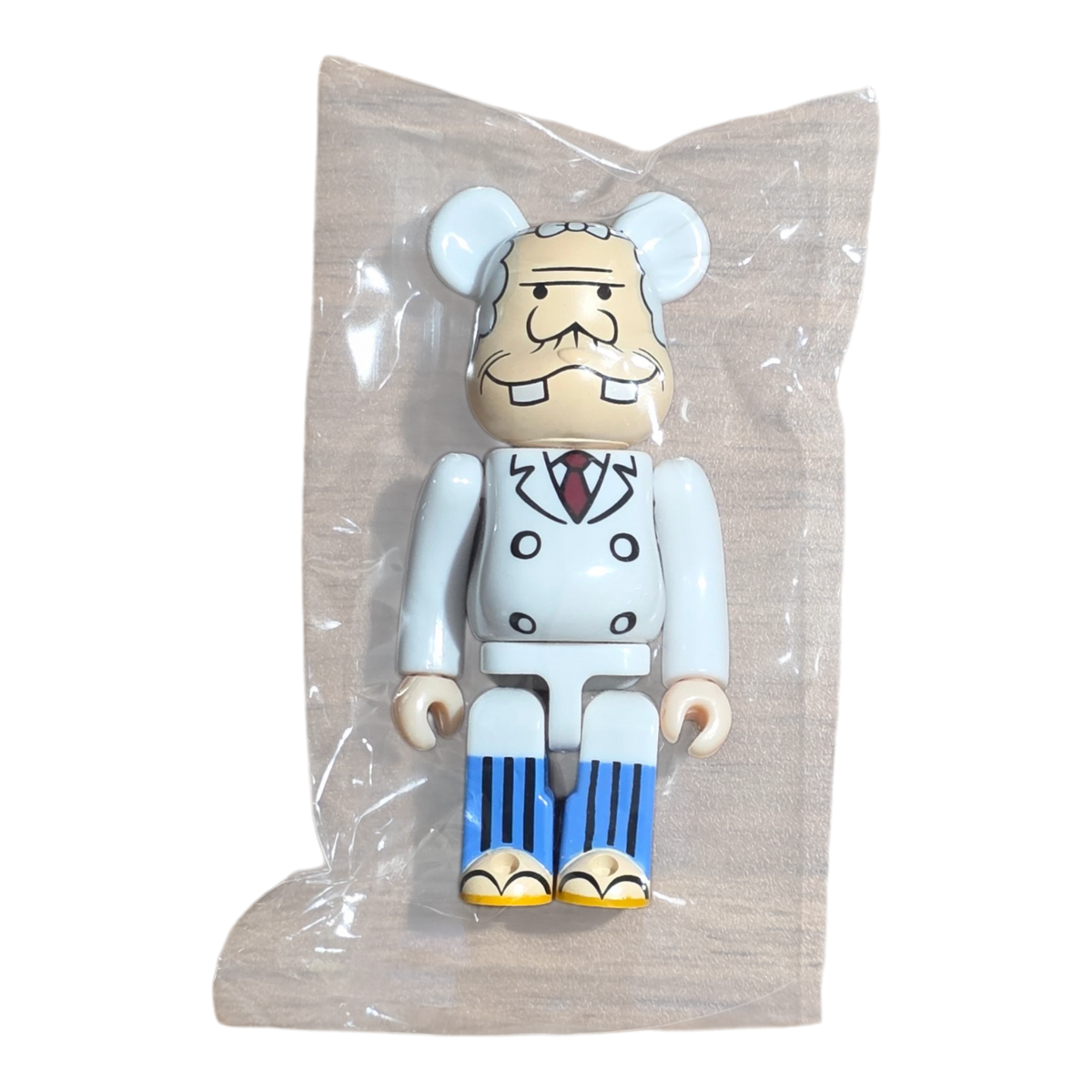 Bearbrick Series 32 Artist "Professor Ochanomizu" [Fujio Akatsuka] 100% in Folie