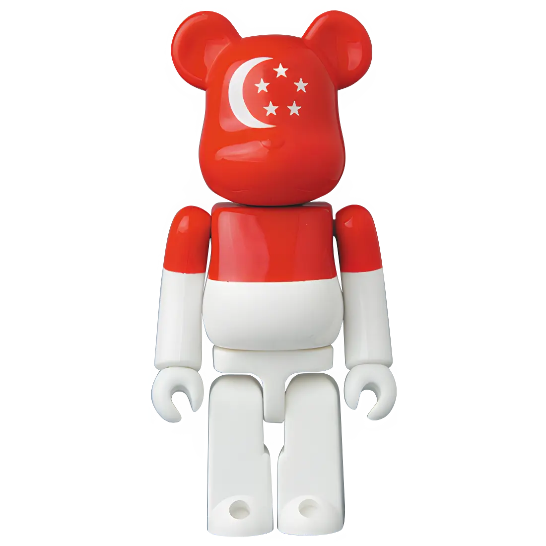 Bearbrick Series 32 Flag "Singapore" 100% Herstellerbild