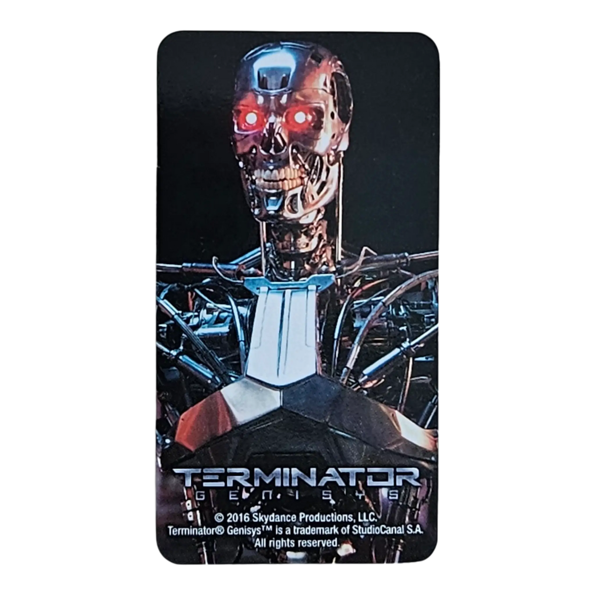 Bearbrick Series 32 SF "Endoskeleton" [Terminator Genisys] 100% Begleitkarte