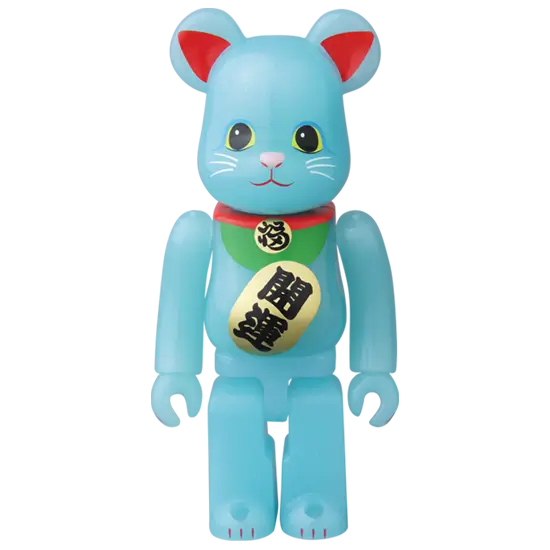 Bearbrick Series 33 Animal "Maneki Neko (Lucky Cat)" 100% Herstellerbild