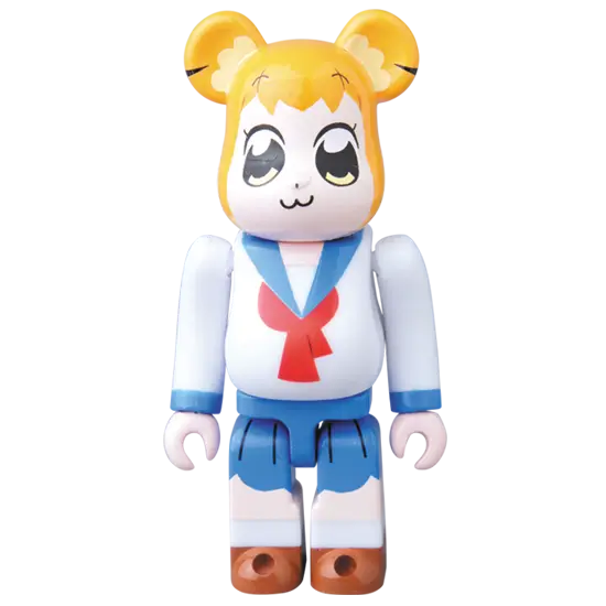 Bearbrick Series 33 Artist "Popuko" [Pop Team Epic] 100% Herstellerbild