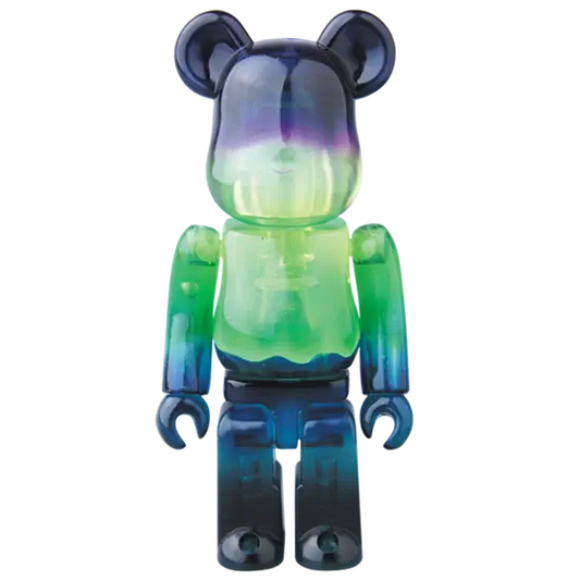 Bearbrick Series 33 Jellybean "Northern Lights" 100% Herstellerbild