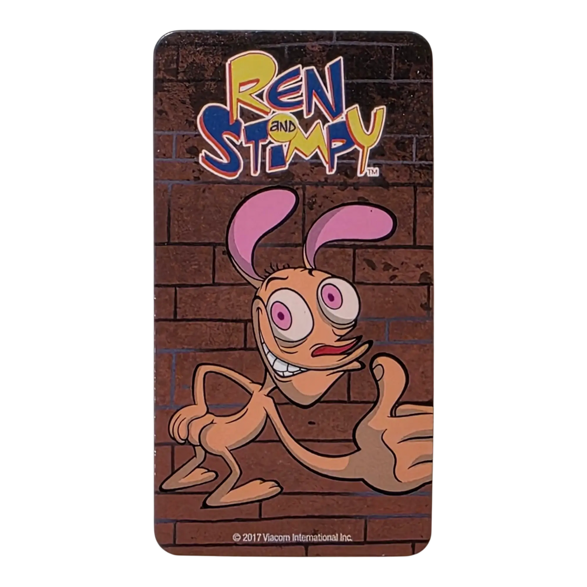 Bearbrick Series 34 Animal "Ren" [Ren & Stimpy] 100% Begleitkarte