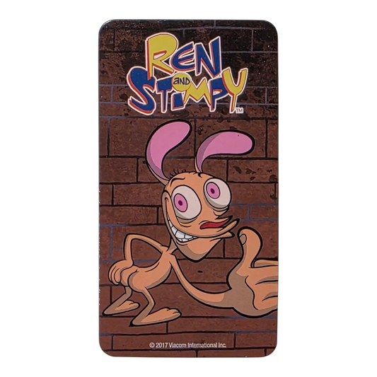 Bearbrick Series 34 Animal "Ren" [Ren & Stimpy] 100% Begleitkarte