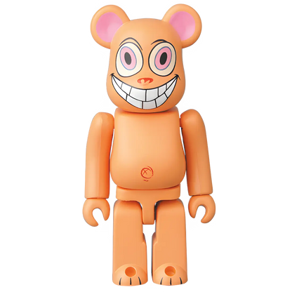 Bearbrick Series 34 Animal "Ren" [Ren & Stimpy] 100% Herstellerbild