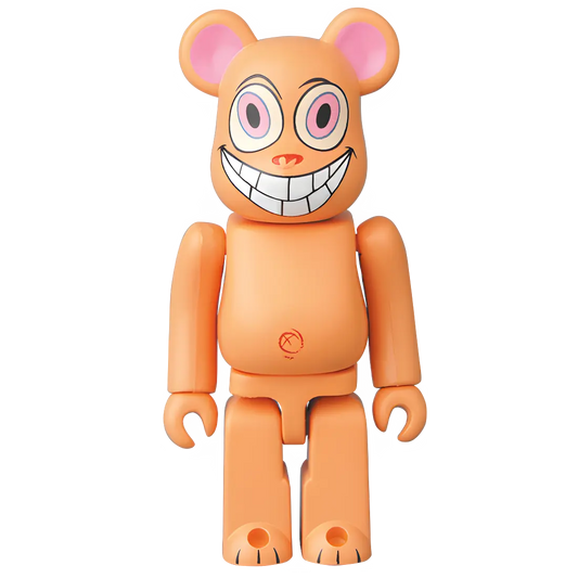 Bearbrick Series 34 Animal "Ren" [Ren & Stimpy] 100% Herstellerbild