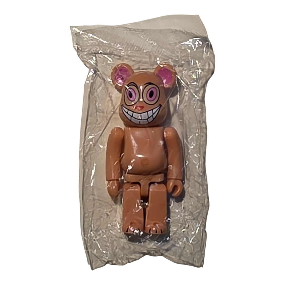 Bearbrick Series 34 Animal "Ren" [Ren & Stimpy] 100% in Folie