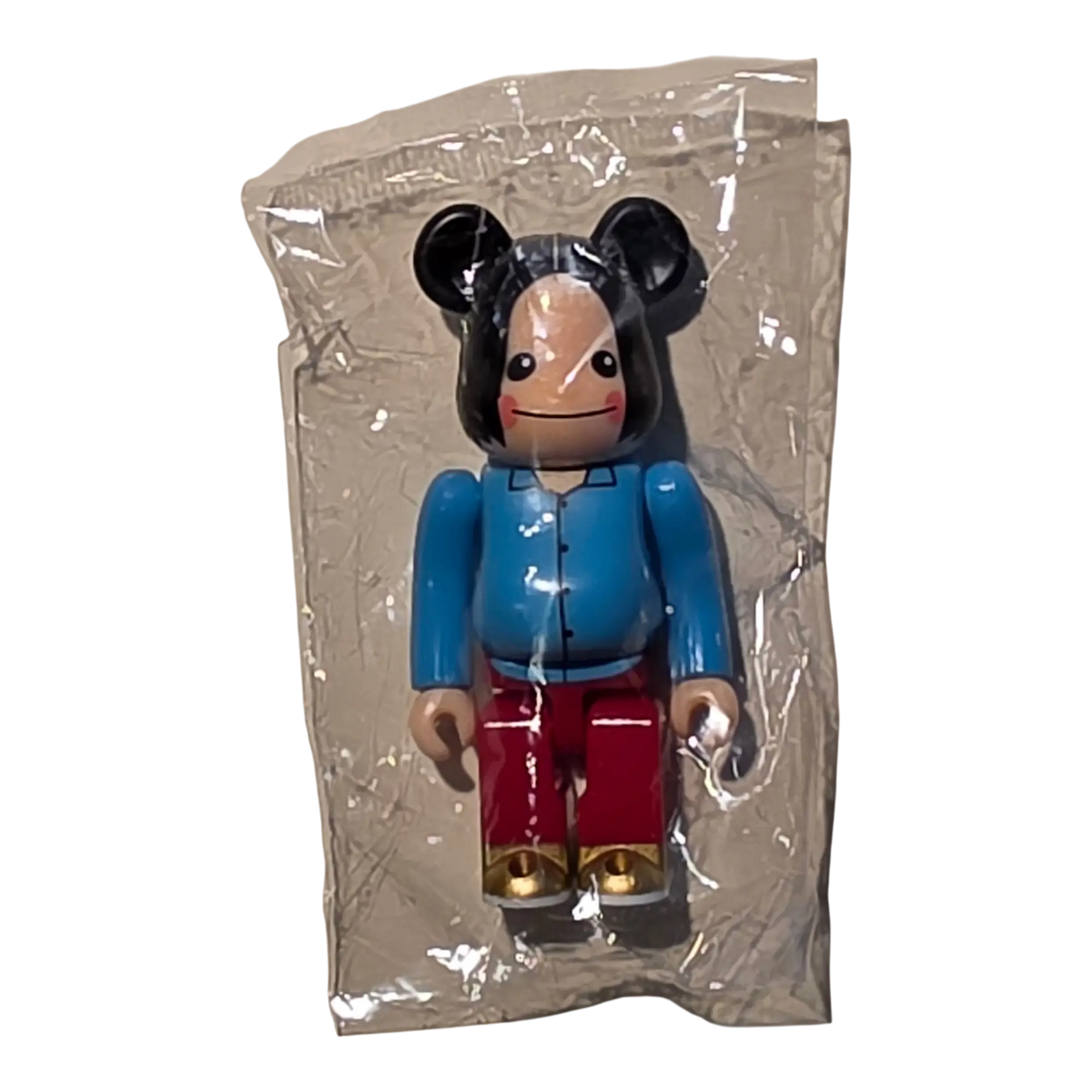 Bearbrick Series 34 Artist "Nagano" 100% in Folie