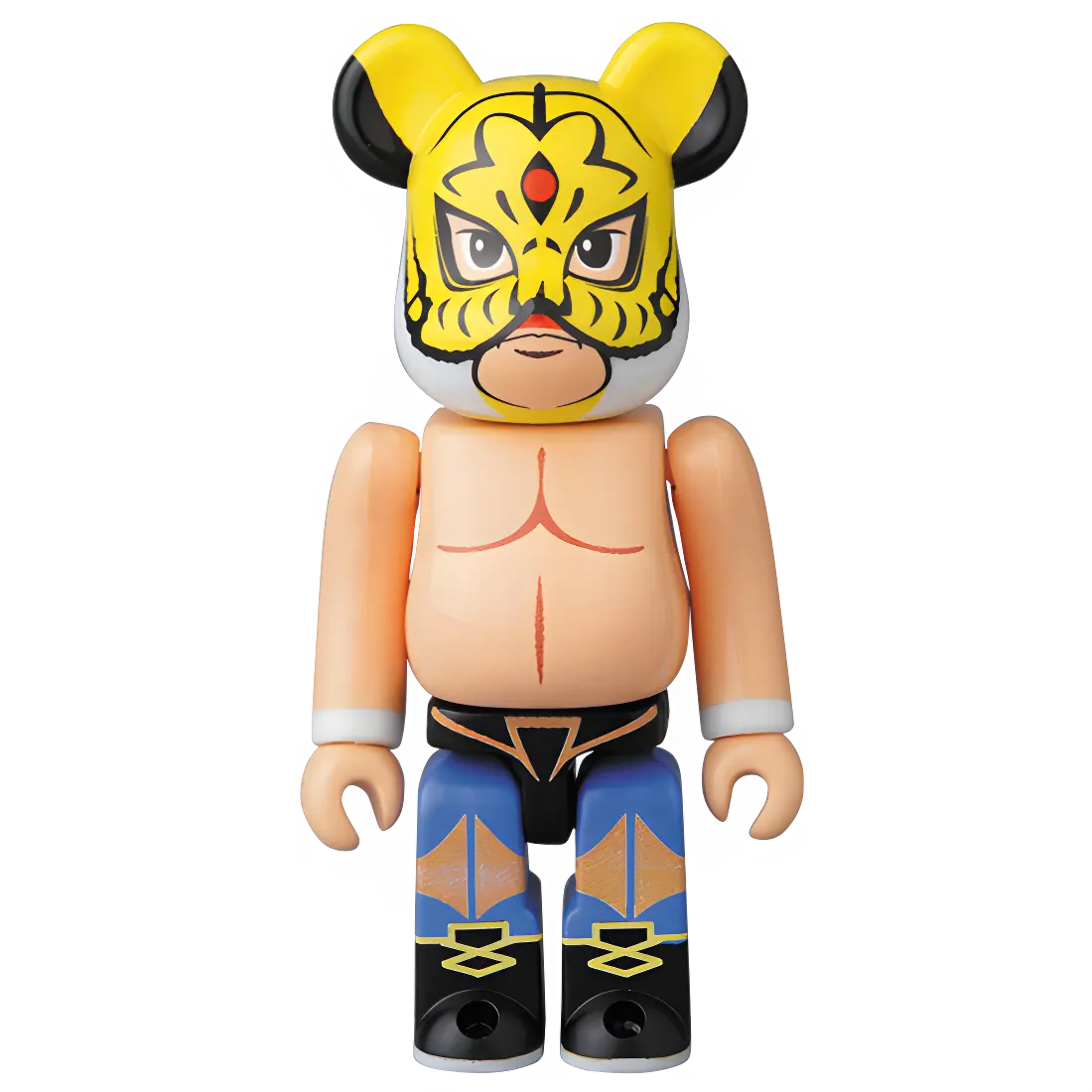 Bearbrick Series 34 Artist "Shodai Tiger Mask" 100% Herstellerbild