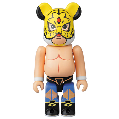 Bearbrick Series 34 Artist "Shodai Tiger Mask" 100% Herstellerbild