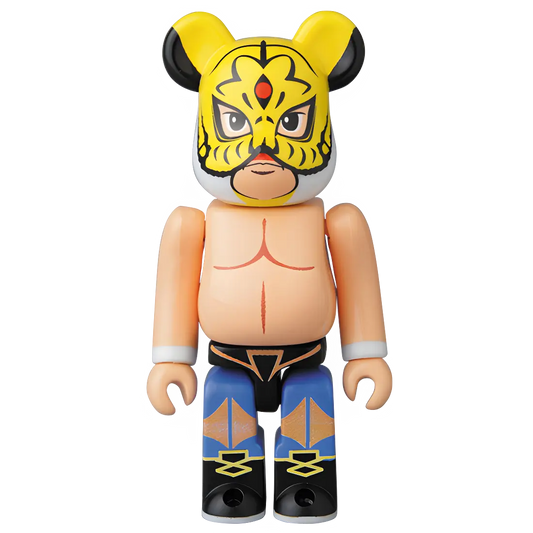 Bearbrick Series 34 Artist "Shodai Tiger Mask" 100% Herstellerbild