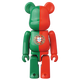 BE@RBRICK Series 34 Flag "Portugal" (100%)