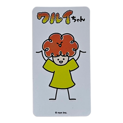 Bearbrick Series 35 Artist "Warui-chan" 100% Begleitkarte
