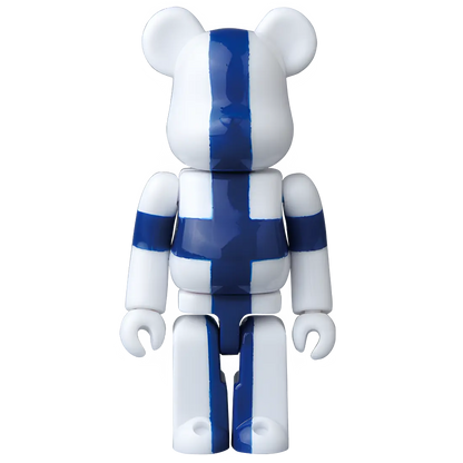 Bearbrick Series 35 Flag "Finland" 100% Herstellerbild