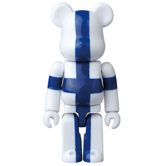 Bearbrick Series 35 Flag "Finland" 100% Herstellerbild
