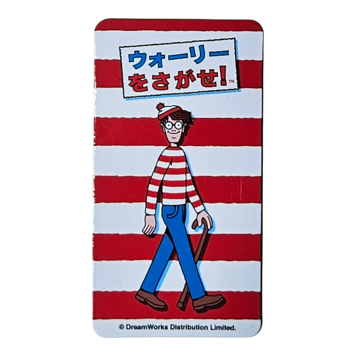 Bearbrick Series 35 Pattern "Waldo" [Where's Waldo?] 100% Begleitkarte