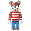 Bearbrick Series 35 Pattern "Waldo" [Where's Waldo?] 100% Herstellerbild