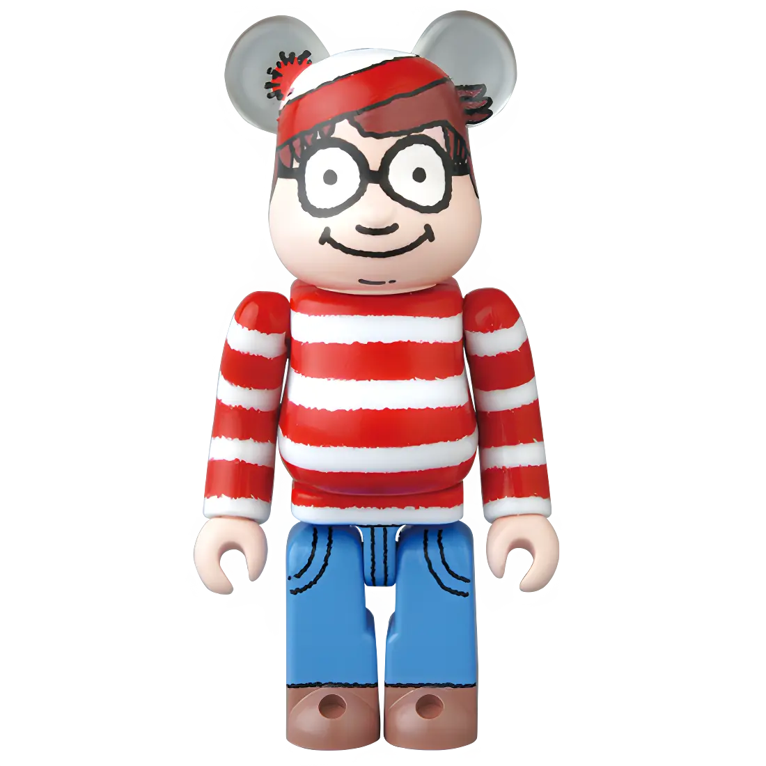 Bearbrick Series 35 Pattern "Waldo" [Where's Waldo?] 100% Herstellerbild