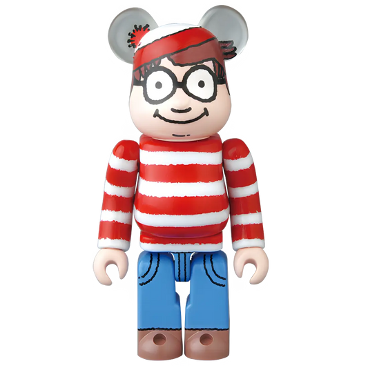 Bearbrick Series 35 Pattern "Waldo" [Where's Waldo?] 100% Herstellerbild